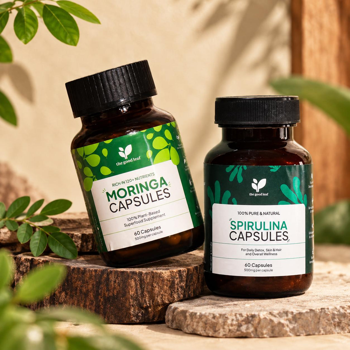 Moringa + Spirulina