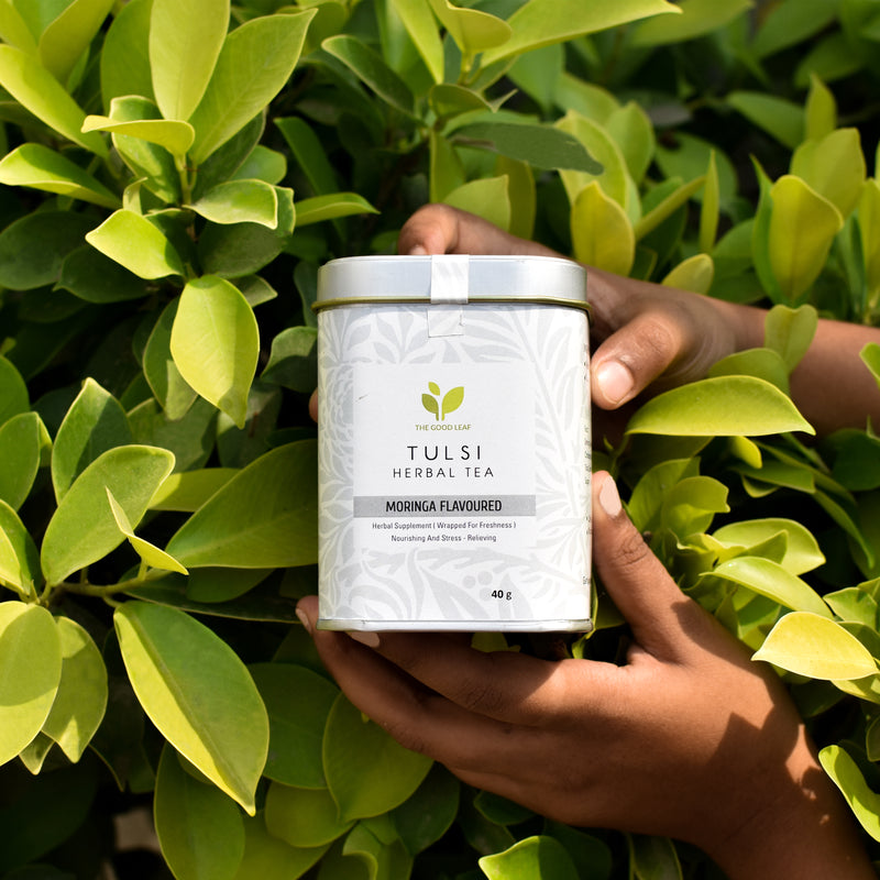 Tulsi Herbal Loose Leaf Tea - Moringa Flavour
