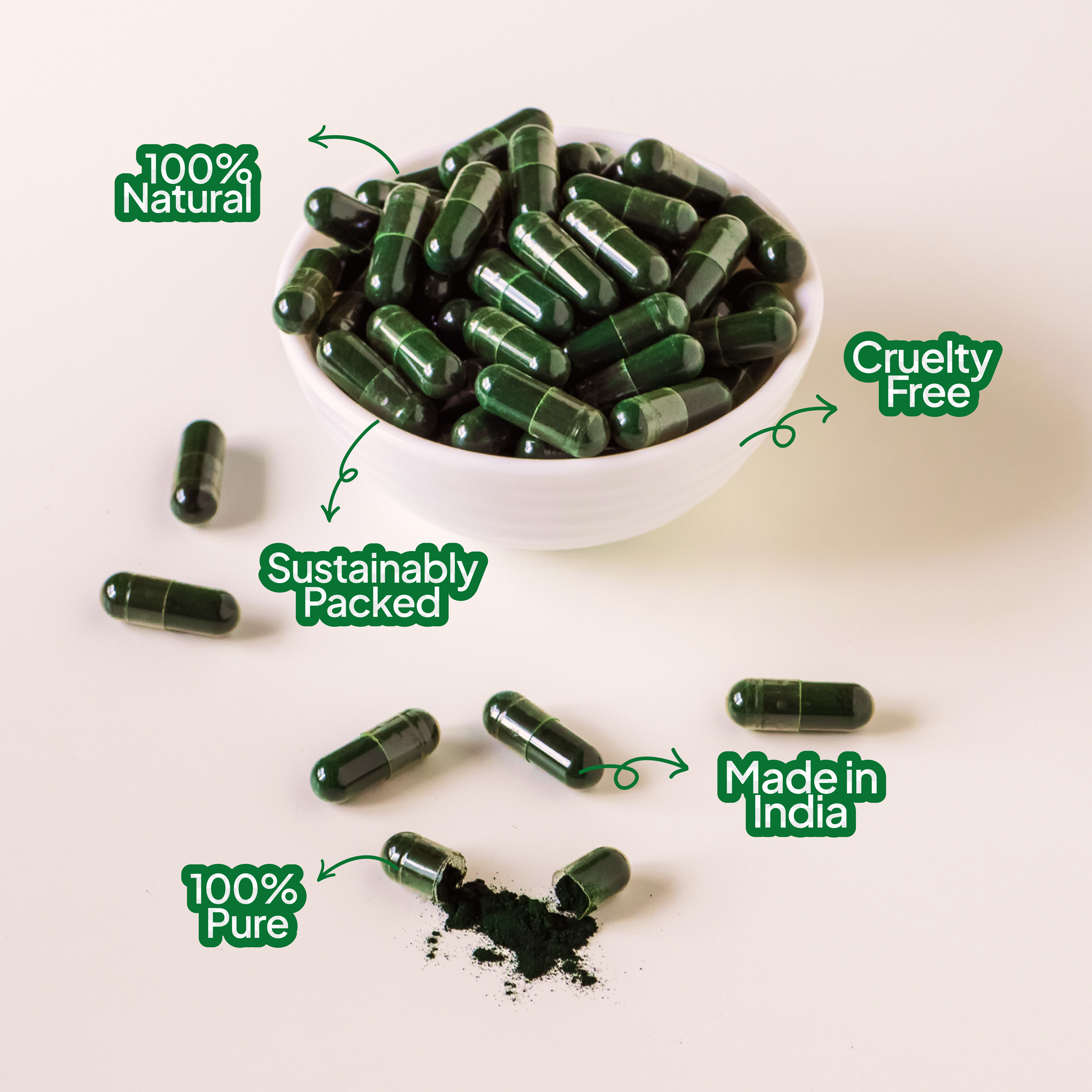 Spirulina Capsules