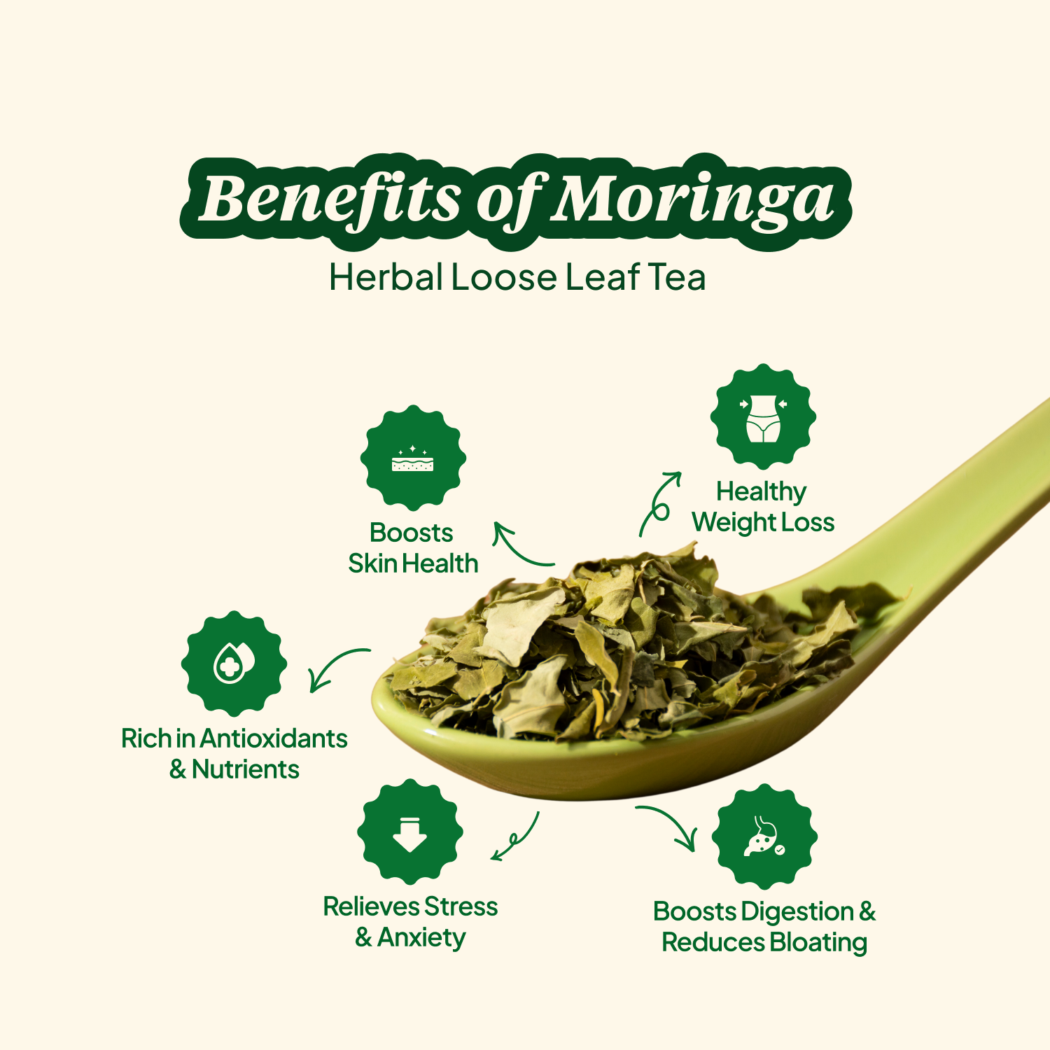 Moringa Herbal Tea Bags - 10