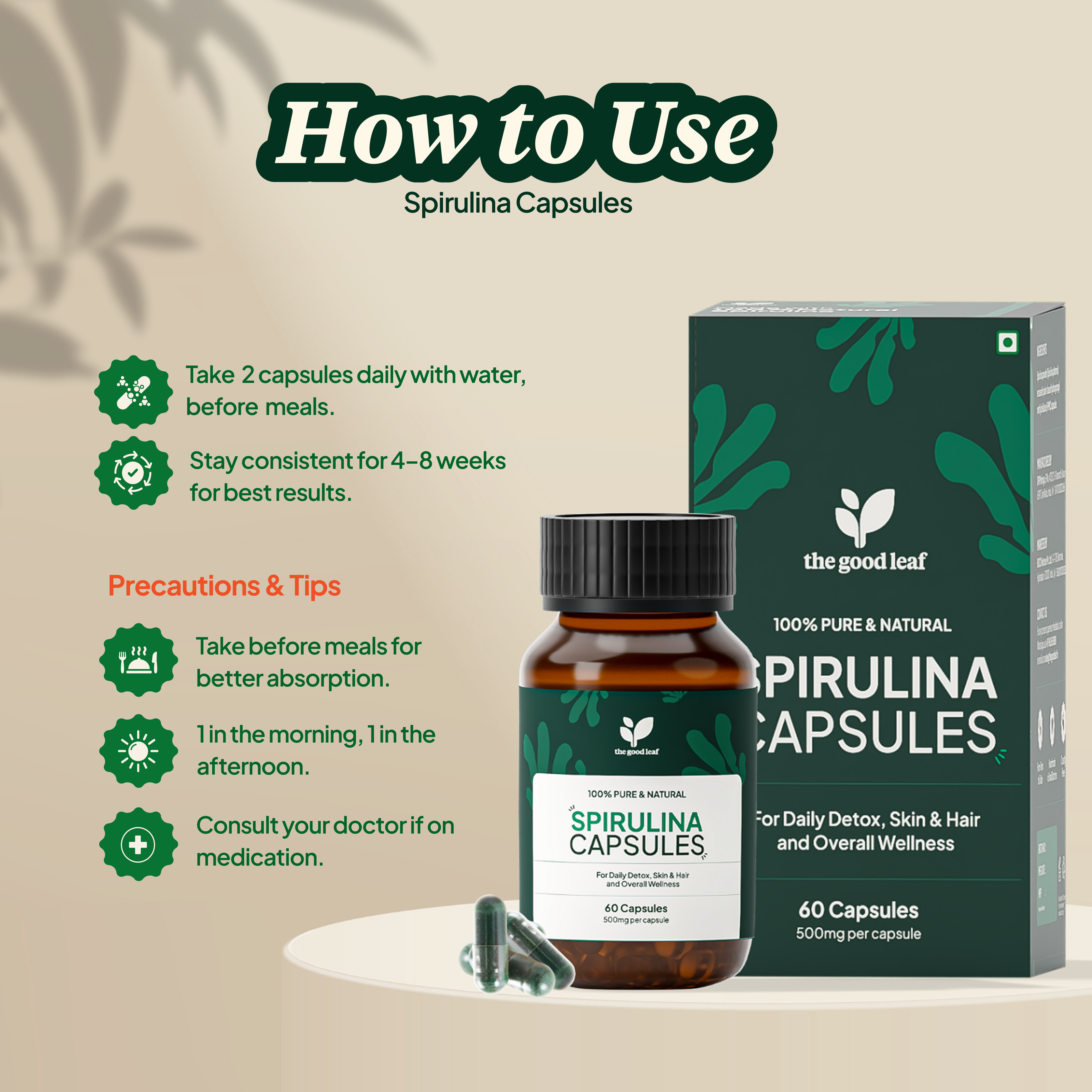 Spirulina Capsules