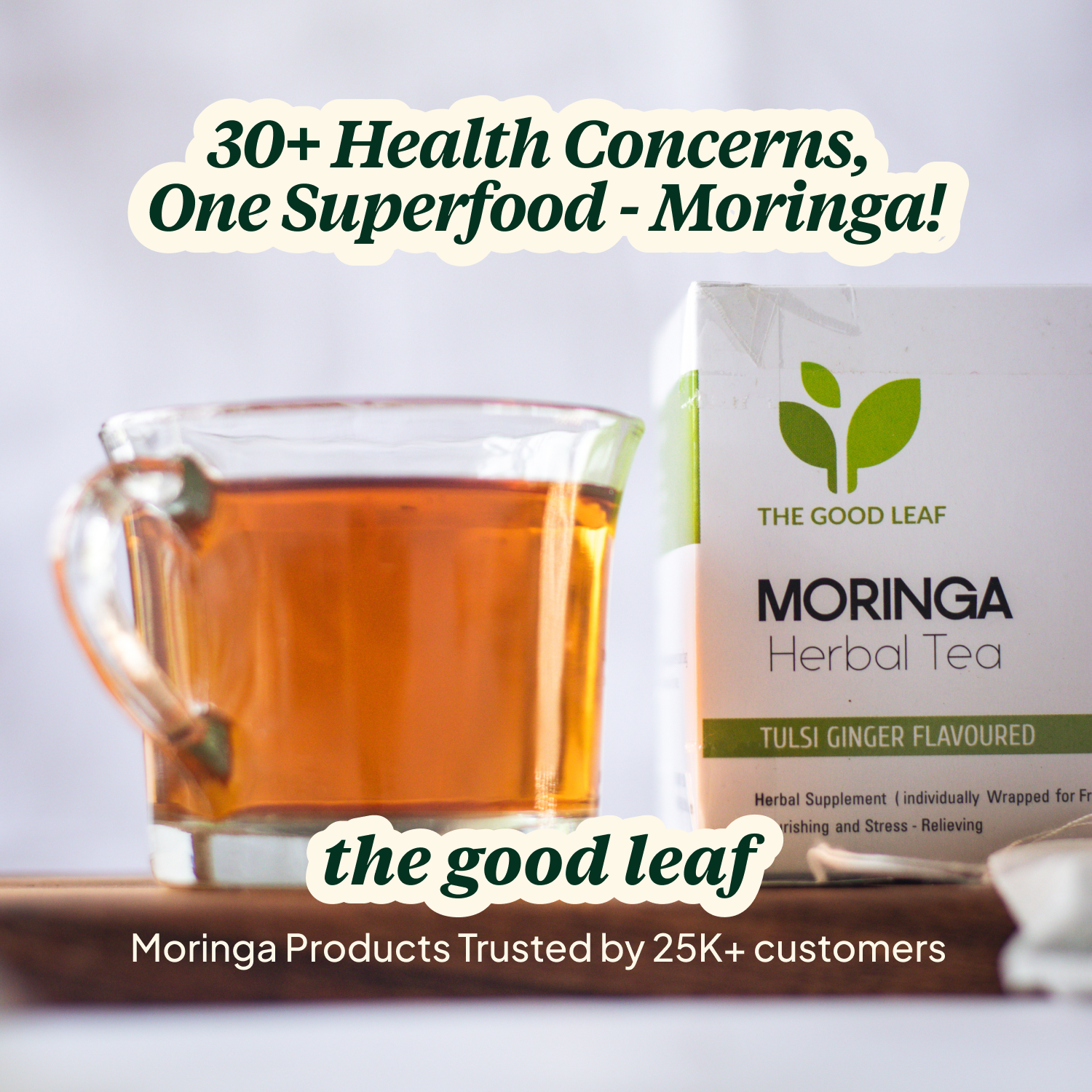 Moringa Herbal Tea Bags - 10